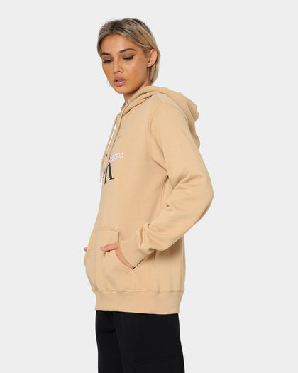 Calvin Klein Seasonal Monogram Hoodie Tawny Sand