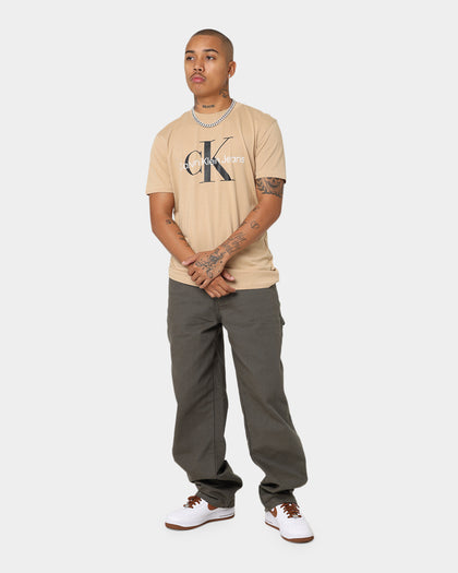 Calvin Klein Seasonal Monogram T-Shirt Tawny Sand