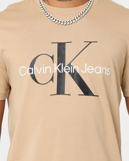 Calvin Klein Seasonal Monogram T-Shirt Tawny Sand