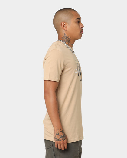 Calvin Klein Seasonal Monogram T-Shirt Tawny Sand