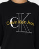 Calvin Klein Two Tone Monogram Sweater Ck Black