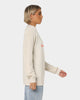 Calvin Klein Two Tone Monogram Sweater Eggshell