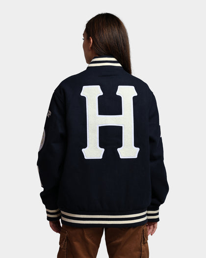 HUF 20 Year Classic H Varsity Jacket Navy