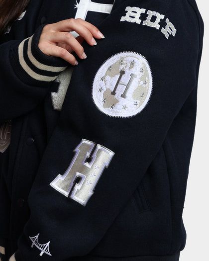 HUF 20 Year Classic H Varsity Jacket Navy