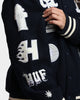 HUF 20 Year Classic H Varsity Jacket Navy