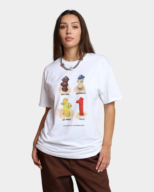 HUF All Cities T-Shirt White