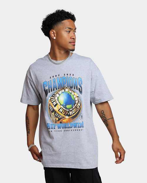 HUF Champions T-Shirt Athletic Grey