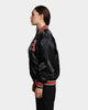 HUF Crackerjack Satin Baseball Jacket Black