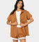 EN ES Women's Dylan Terry Shirt Tan