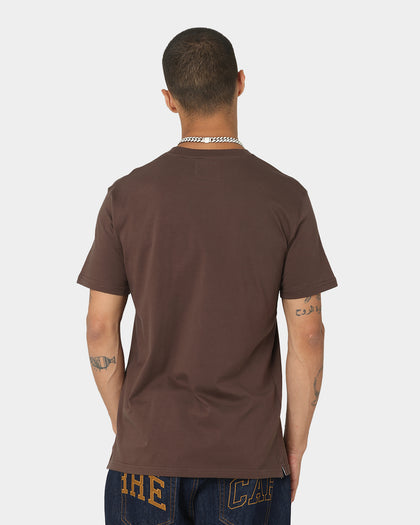 Carre Carre-P&R CLS Short Sleeve T-Shirt Dark Brown
