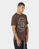 Carre Carre-P&R CLS Short Sleeve T-Shirt Dark Brown