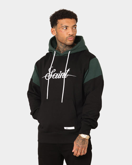 Saint Morta Saviour Hoodie Black/Stadium Green