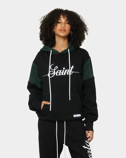 Saint Morta Saviour Hoodie Black/Stadium Green