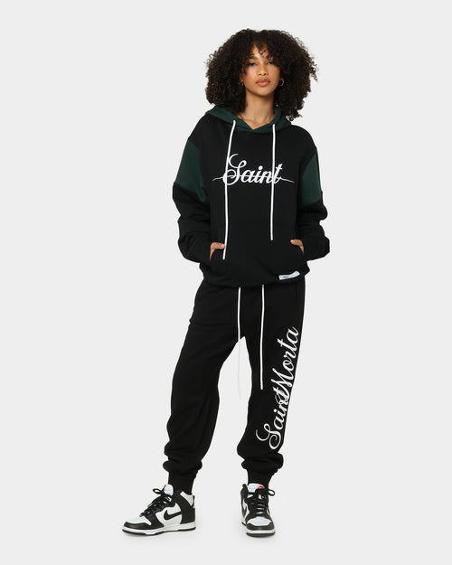 Saint Morta Saviour Hoodie Black/Stadium Green