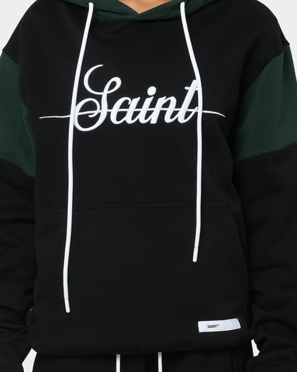 Saint Morta Saviour Hoodie Black/Stadium Green