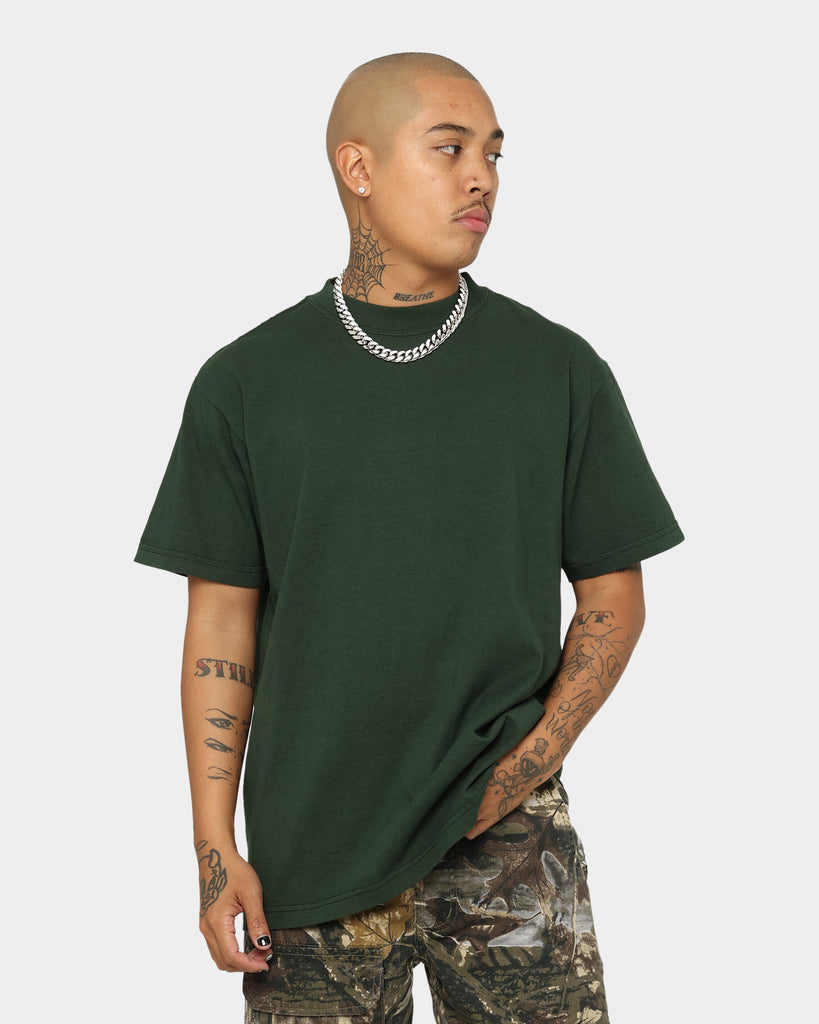 Shaka Wear Max Heavyweight Garment Dye T-Shirt Moss | Culture Kings US