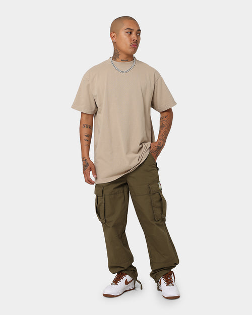 Shaka Wear Max Heavyweight Garment Dye T-Shirt Oatmeal