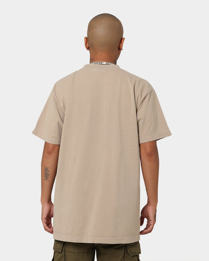 Shaka Wear Max Heavyweight Garment Dye T-Shirt Oatmeal