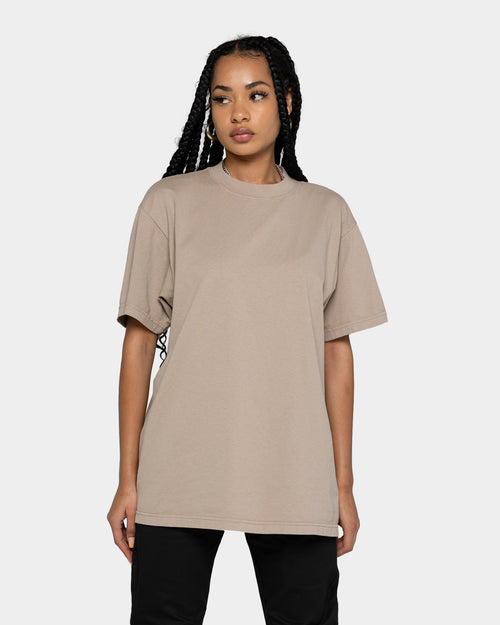 Shaka Wear Max Heavyweight Garment Dye T-Shirt Oatmeal