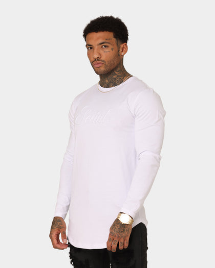 Saint Morta Saviour El Duplo Long Sleeve T-Shirt White
