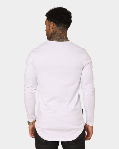 Saint Morta Saviour El Duplo Long Sleeve T-Shirt White