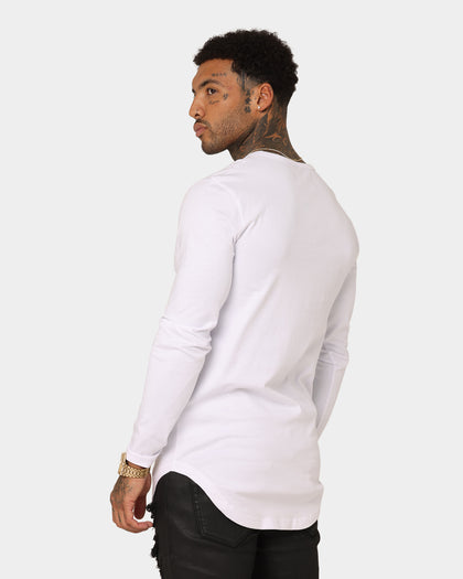 Saint Morta Saviour El Duplo Long Sleeve T-Shirt White