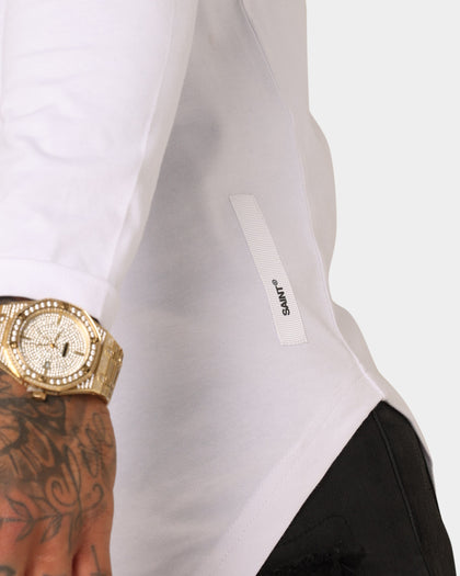 Saint Morta Saviour El Duplo Long Sleeve T-Shirt White
