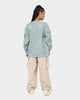 Champion Women's Reverse Weave Large Arch Crewneck Sage Shimmer