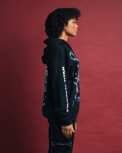 Goat Crew X Attack On Titan Colossal Titan Vintage Hoodie Black