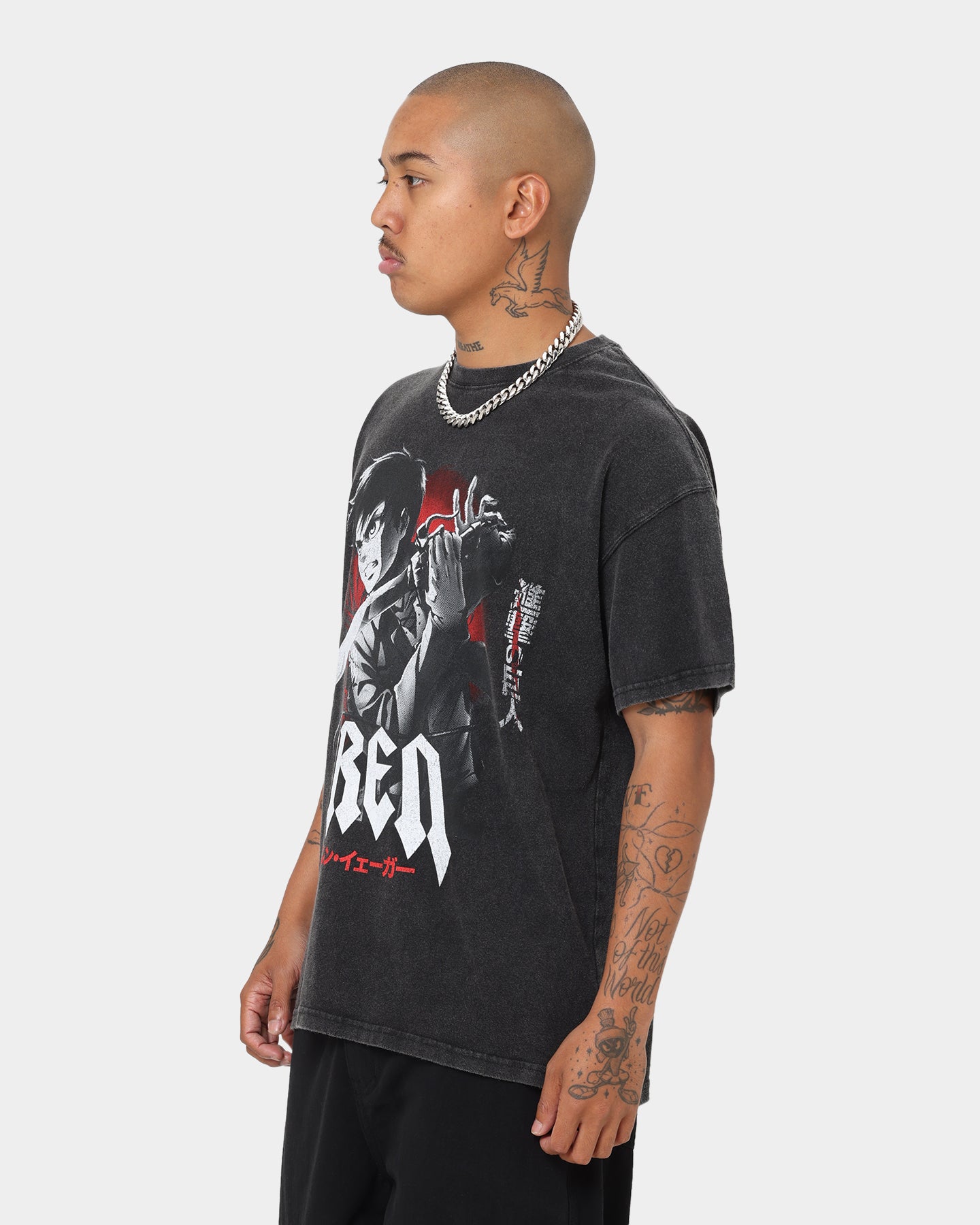 Goat Crew X Attack On Titan Eren Vintage Premium T-Shirt Vintage