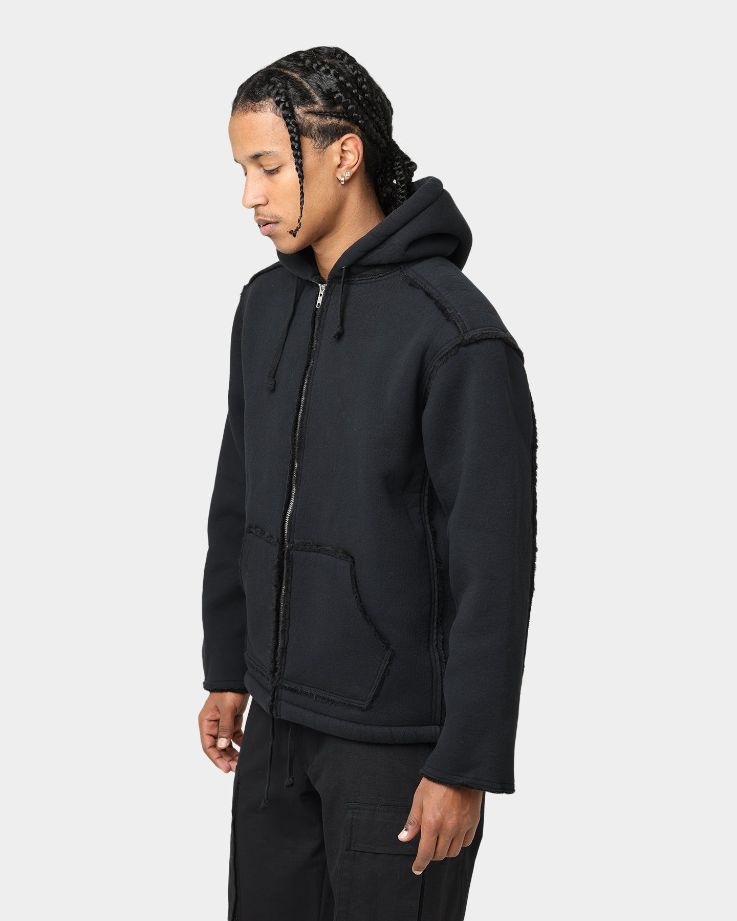 Supreme Faux Shearling Hooded Jacket 黒L Supreme Faux Shearling Hooded Jacket Black | Culture Kings US