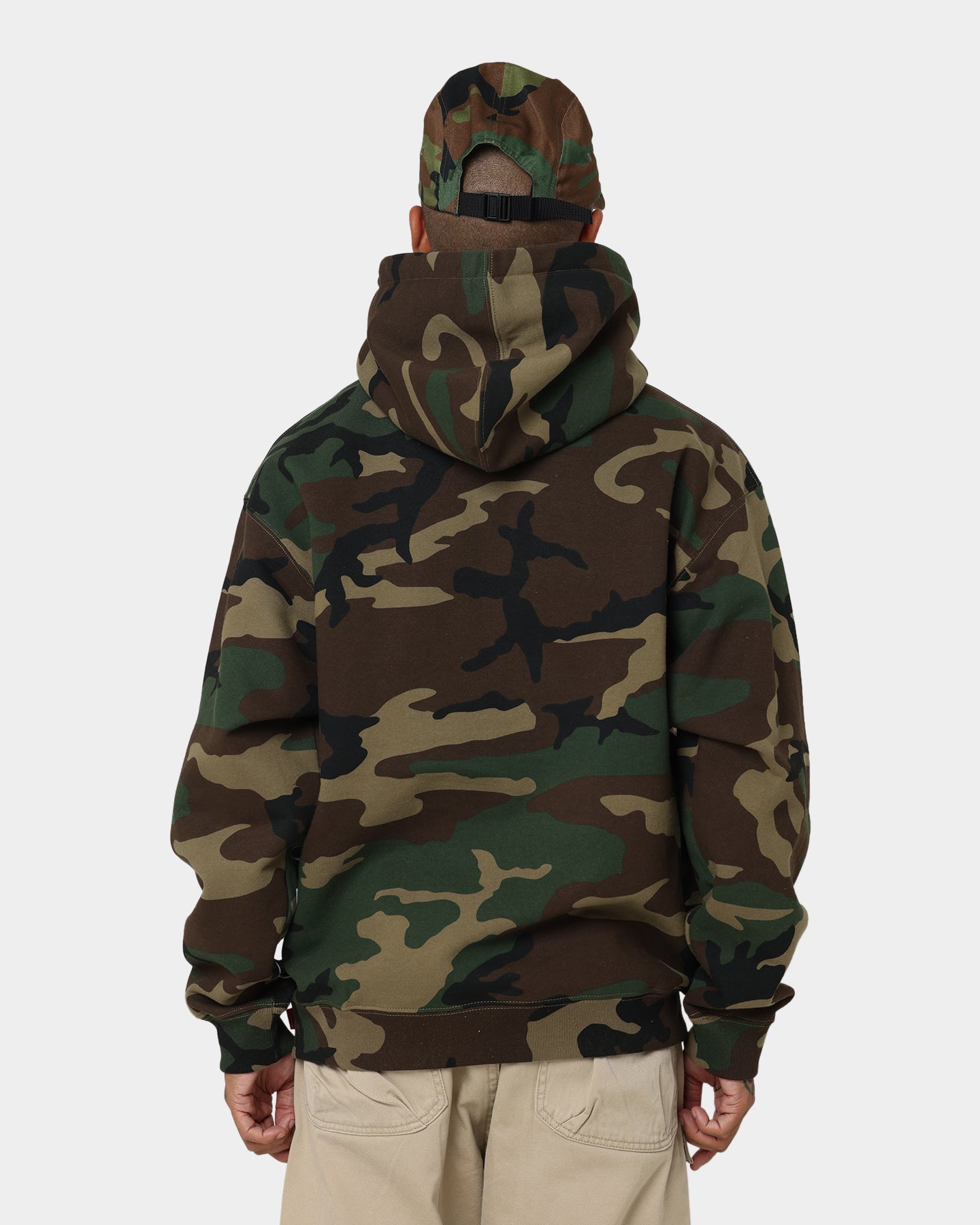 Supreme Jacquard Logos “Woodland Camo\" Supreme Jacquard Logos Double Knee Denim Painter Jean Woodland