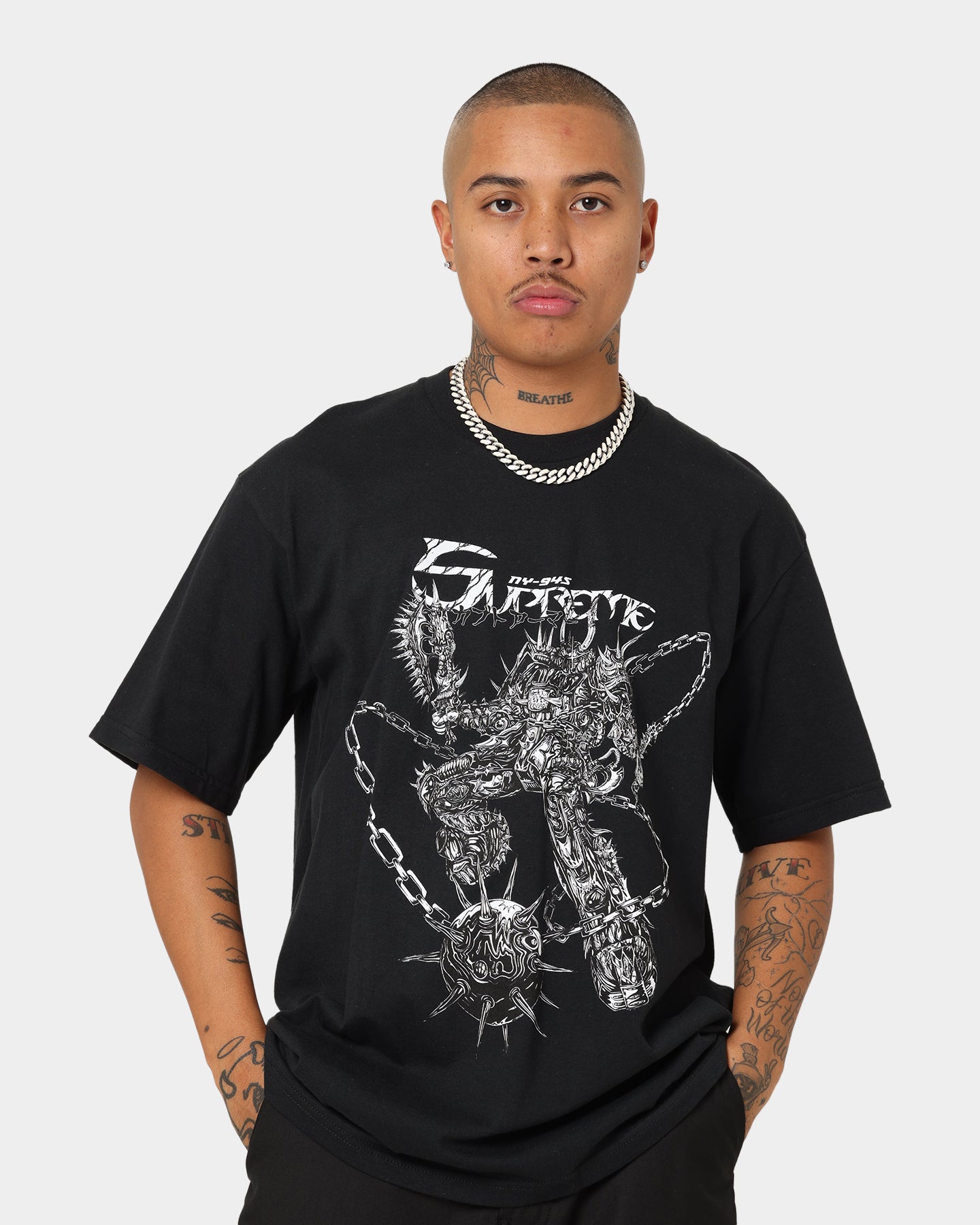 Supreme Spikes T-Shirt Black | Culture Kings US