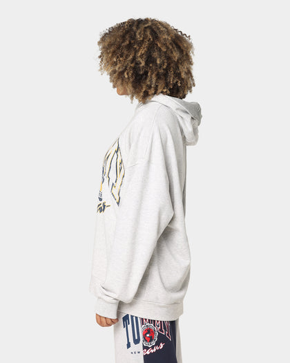 Tommy Jeans Archive Cut And Sew Hoodie Silver Grey Heather