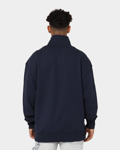 Tommy Jeans Branded Half Zip Sweater Twilight Navy