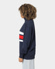 Tommy Jeans Branded Half Zip Sweater Twilight Navy
