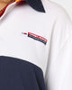 Tommy Jeans Archive Rugby Polo Shirt White/Multi-coloured