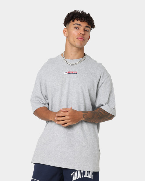 Tommy Jeans Skate Heritage T-Shirt Light Grey Heather