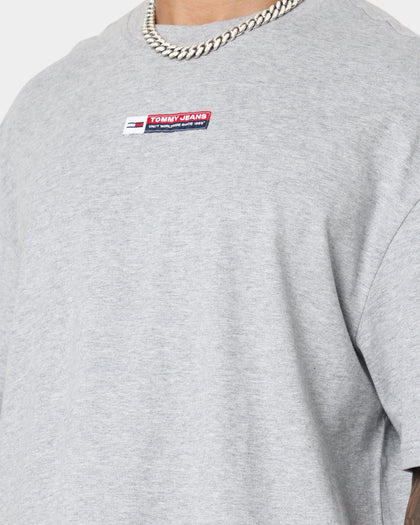 Tommy Jeans Skate Heritage T-Shirt Light Grey Heather