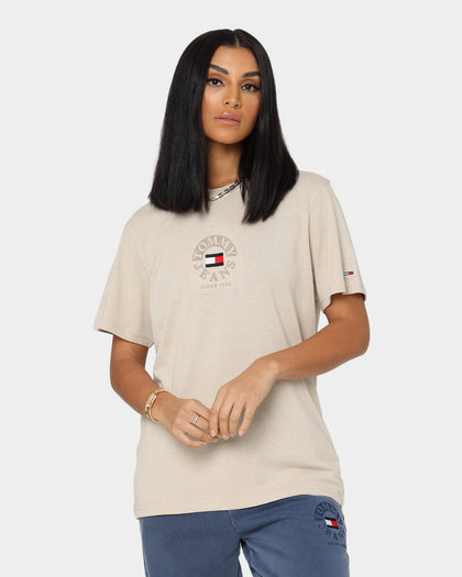 Tommy Jeans Timeless Circle T-Shirt Savannah Sand