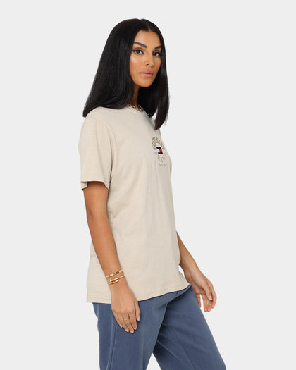 Tommy Jeans Timeless Circle T-Shirt Savannah Sand