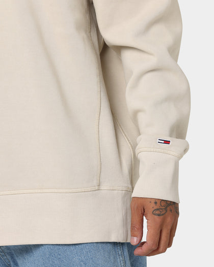 Tommy Jeans Timeless Box Crewneck Ancient White