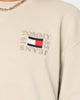 Tommy Jeans Timeless Box Crewneck Ancient White