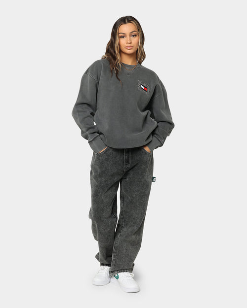 Tommy Jeans Timeless Tommy Box Crewneck Black