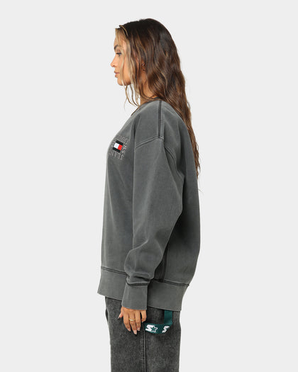 Tommy Jeans Timeless Tommy Box Crewneck Black