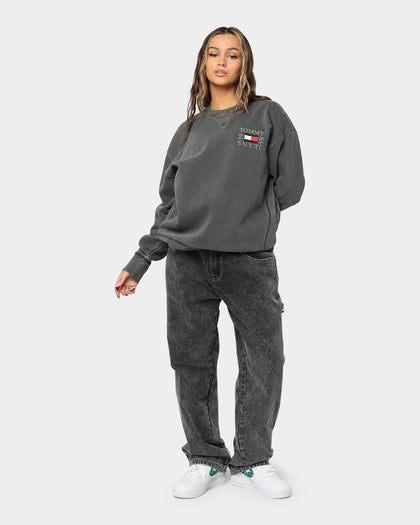 Tommy Jeans Timeless Tommy Box Crewneck Black