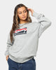 Tommy Jeans Tommy Graphic Flag Crewneck Light Grey Heather