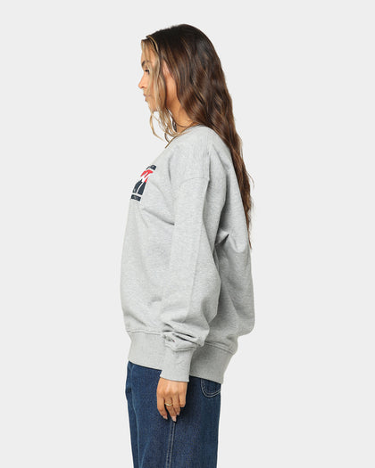 Tommy Jeans Tommy Graphic Flag Crewneck Light Grey Heather