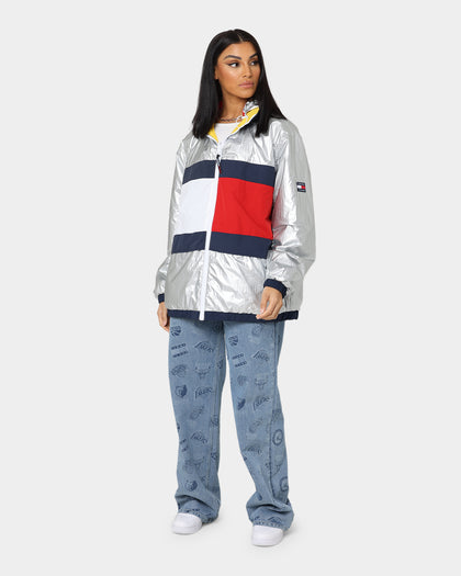 Tommy Jeans Reversible Archive Chicago Windbreaker Twilight Navy/Multi