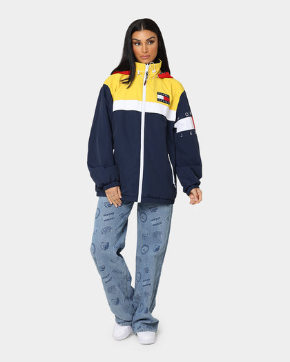 Tommy Jeans Reversible Archive Chicago Windbreaker Twilight Navy/Multi